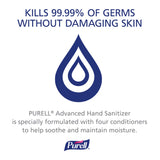 Purell FMX-12 Hand Sanitizer Refill, Fragrance Free, 4ct x 1200mL-5091-04