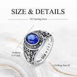Oseew 2027 Men Custom Pattern Graduation Ring Gift Box Style3