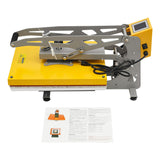 Heat Press Machine, 1800w 110v 15.75 * 19.69 in Shirt Press Machine Magnetic Semi-Automatic Hot Stamping Sublimation Heat Transfer Machine