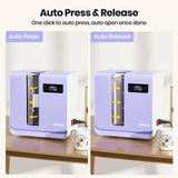 Fully Auto Tumbler Heat Press Machine, Auto Rotate Tumbler Press, Pressure Setting Mug Heat Press for Seamless Print EENOUR