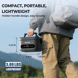 SOHIDA 100W Cordless Electric Lunch Box for Adults & Men, Rechargeable Battery Powered Heated Lunch Box, 1.2L Portable Food Warmer Lunchbox with 5-Sided Heating for Work Car Outdoor Use