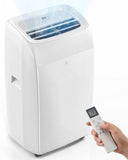 Feelfunn 12,000 BTU Portable Air Conditioner - Multi-Function Portable AC Unit Cools Up to 550 Sq. Ft., with Ultra-Quiet(42db), Auto Swing, 24H Timer, AC Unit for Bedroom, Dorm, Apartment