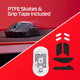 HyperX Pulsefire Haste 2 – Wireless Gaming Mouse- Ultra Lightweight, 61g, 100 Hour Battery Life, Dual Wireless Connectivity, Precision Sensor - Black