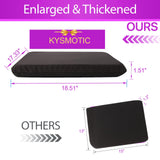 KYSMOTIC Gel Seat Cushion for Long Sitting (Large & Thick), Soft & Breathable