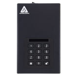 Apricorn 12TB Aegis Padlock DT 256-Bit Encrypted USB 3.0 Hard Drive (ADT-3PL256-12TB)