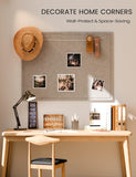 Fluxynara Felt Bulletin Board, 47.2" x 35.4", Khaki