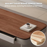 56 inch Office Desk for Home, Modern Executive Computer Desk with Storage