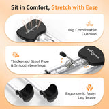 BODY RHYTHM Leg Stretcher - Split Machine for Leg Stretching - Flexibility Stretching Equipment - Ballet, Yoga, Dance, Martial Arts, MMA - Home Yoga Gym Fitness (Black)