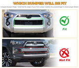 Front License Plate Frame for Toyota 4Runner 2014-2024 SR5, Trail, Venture, TRD Off-Road & TRD Pro Licence Plate Holder Front Bumper Toyota License Plate Frame Replace # 5211435040 TO1068130