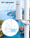 Wireless Bridge and WR3000K WiFi Router Kit, 5.8G 3KM Point to Point Wireless Bridge Outdoor