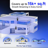 WiFi Extender Signal Booster for Home, 15000sq.ft Wireless Internet Repeater