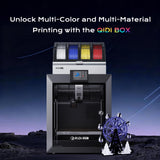 3D Printer, Enclosed FDM with New Generation Leveling Sensor for Full Auto Leveling, 600mm/s High Speed