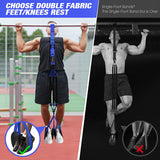Ayombo Pull Up Assistance Bands,Heavy Duty Resistance Assistance Band for Pull-up Training,Adjustable Assisted Bands with Comfortable Foot Strap,Home Gym Workouts Body Stretching and Strength Training