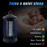 Electric Bug Zapper Indoor/Outdoor, 4200V High Powered Mosquito Zappers Killer, Waterproof Insect Fly Swatter Zapper Dickinda