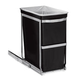 30 Liter / 8 Gallon Under Counter Kitchen Cabinet Pull-Out Trash Can, Heavy-Duty Steel Frame simplehuman