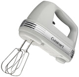 Cuisinart Power Advantage Plus 9-Speed Hand Mixer, 220W-Motor Hand Blender Electric Mixer with 9 Speed Settings, XL Dishwasher-Safe Beaters, 3 Low Mixing Speeds, Storage Case, Cool Grey