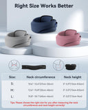 Qwnccet Heated Neck Brace Cervical Collar - Neck Support Brace with Heating Pad, Soft Foam Wraps Keep Vertebrae Stable and Aligned for Relief of Cervical Spine Pressure for Women & Men Black (L Size)