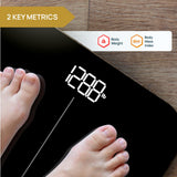 INEVIFIT Smart Premium Bathroom Scale, Highly Accurate Bluetooth Digital Bathroom Body Weight Scale, Precisely Measures Weight & BMI for Unlimited Users