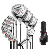 Golf Set, Golf Clubs, 12-Piece Golf Set for Men, Complete Set of Practice Clubs for Beginners, with Standard Golf Bag