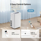 Aoxun 12000BTU Portable Air Conditioner with Heater, 5-in-1 Portable AC Unit with Cooling & Heating, Fan & Dehumidifier up to 520 sq.ft, 24H Timer, Remote Control and Window Kit Included, White