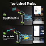 Tera Barcode Scanner with Battery Indicator: 1D Wireless, 5100 Green