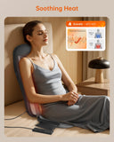 COMFIER Shiatsu Back Massager with Heat, Kneading & Vibration,Massage Chair Pad for Back Relief deep,Chair Massager for,Hip,Heated seat Cushion,Home Office,Gifts for Women Men,Dad,Mom