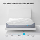 Bedgear H6 Performance California King Mattress - Hybrid Memory Foam Mattress, Medium Plush - Adaptive React Foam for Comfort, Instant Cooling by Ver-Tex Technology