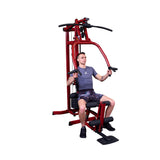 Best Fitness by Body-Solid (BFMG30) Multi-Station Single Weight Stack Home Gym Machine, Arm & Leg Strength Training Functional Exercise, Red Best Fitness