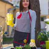 Gardening Gifts for Women, Gardening Tools for Women, 9 PCS Sunflower Garden Tools Set Kit with Garden Tool Bag, Yellow