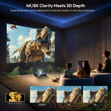 NothingProjector ALR Screen for Ultra Short Throw Projector, 85% Ambient Ceiling Light Rejecting, 120 inch, 4K/8K UHD, Active 3D, Fixed Frame 16:9, Wall Mount Anti Daylight UST, Classic Series NothPJ