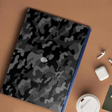 Laptop Skin Compatible with Alienware 16/16X Aurora (2025) - Black Camo - Premium 3M Vinyl Protective Wrap Decal Cover - Easy to Apply | Crafted in The USA by MightySkins