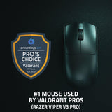 Razer Viper V3 Pro Wireless Gaming Mouse: 54g Lightweight - 8K Polling  - Black Razer
