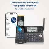 Super Long Range 3-Handset DECT 6.0 Cordless Phone for Home with Answering Machine, 2300 ft Range VTech