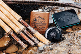 Moonshine Rod Company Fly Fishing Rod with Carrying Case and Extra Rod Tip Section Medium Action, The Drifter II, 5wt 9'