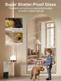 NBGV 71"x32" Floor Mirror Full Length, Arched Full Length Mirror with Stand, Large Full Body Mirrors for Bedroom Living Room or Cloakroom Gold