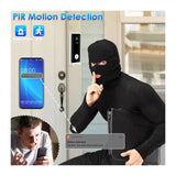 FMDARJXWHCP Tuya WiFi Doorbell Camera 1080P HD Battery Video Door Bell Smart(Option1,AU Plug)