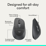 Logitech Signature Comfort Plus M850 L Wireless Mouse Bluetooth - Graphite