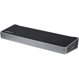 StarTech.com Triple Monitor USB 3.0 Docking Station, 2x 4K DisplayPort & HDMI, USB Type A Universal Laptop