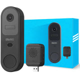 VicoHome D3B 2K AI Wireless Video Doorbell Camera w/ Chime, No SD Card Slot