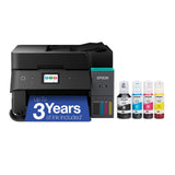 Wireless All-in-One Color Supertank Printer with up to 3 Years of Ink Refillable Tanks, Perfect for Home, 18 PPM, 2.4" Colorful Touchscreen