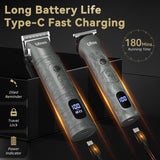Ufree Beard Trimmer for Men with Hair Clipper, Professional Hair Clippers for Men and Hair Trimmers, Cordless Electric Razor Mens Grooming Kit for Nose, Face, Ear, Body, Gifts for Men Husband Father