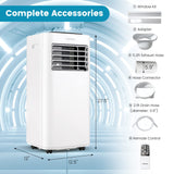 COSTWAY 10000 BTU Portable Air Conditioner, 3 in 1 AC Unit, Fan & Dehumidifier w/Sleep Mode, 24H Timer, LED Display