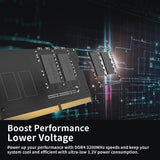DDR4 3200MHz PC4-25600 CL22 SODIMM 1.2V 260-Pin Non-ECC SODIMM Laptop Notebook Memory Module