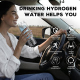 Hydrogen Water Bottle Generator with SPE/PEM–Portable Molecular Hydrogen Rich Water Machine, Rechargeable,5000 ppb,LED Timer for Home, Office, Travel, Sports,Birthday & Christmas Gift