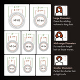 Olivia Garden NanoThermic Ceramic + Ion Round Thermal Hair Brush - Not Electrical - Professional Blowout Brush for Normal to Thick Hair, NT-24 1"