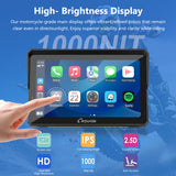 CARPURIDE W702BS for BMW Moto CarPlay & A-Auto Data Reading, Native Wonder