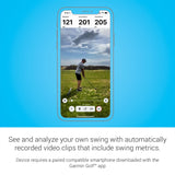 Portable Golf Launch Monitor, Take Your Game Home, Indoors or to the Driving Range, Up to 10 Hours Battery Life Garmin