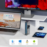 OSENTRiX BX100 14TB USB 3.2 Gen 2 USB-C External Hard Drive for Windows or MacOS Desktop PC