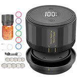 Mason Jar Vacuum Sealer - Robot Seal Pot Masson, Universal Lid Fits Regular and Wide Mouth Jars, Essential Canning Supplies for Food Preservation - Homesteading Essentials