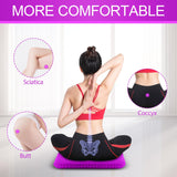 KYSMOTIC Gel Seat Cushion for Long Sitting (Large & Thick), Soft & Breathable